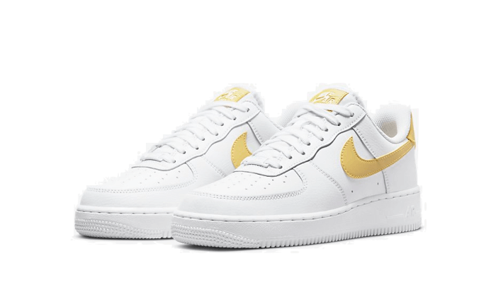 Nike Air Force 1 Low ‘07 White Saturn Gold - 315115-170