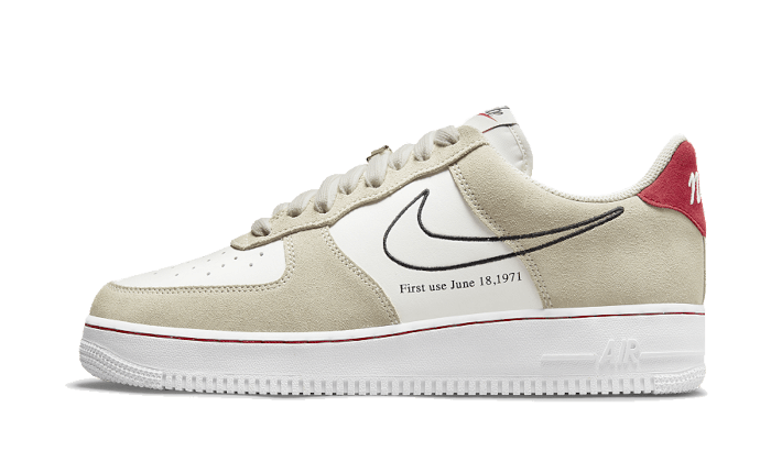 Nike Air Force 1 Low First Use Light Sail Red - DB3597-100