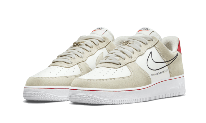 Nike Air Force 1 Low First Use Light Sail Red DB3597 100 Graal Spotter