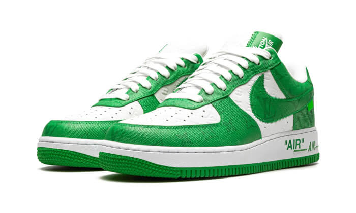 Nike Air Force 1 Low Louis Vuitton White Green - 1A9V86