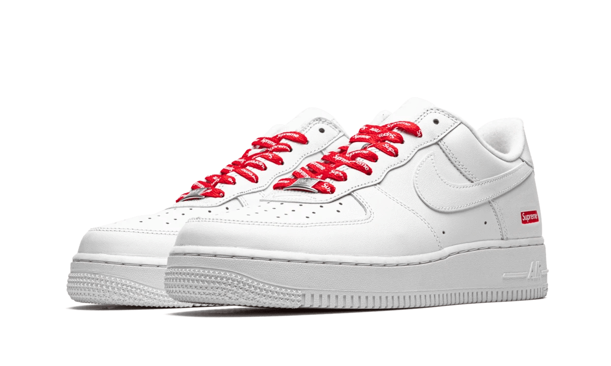 Nike Air Force 1 Low White Supreme CU9225 100 Graal Spotter