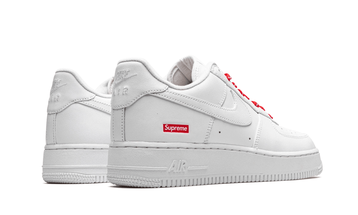 Nike Air Force 1 Low White Supreme - CU9225-100