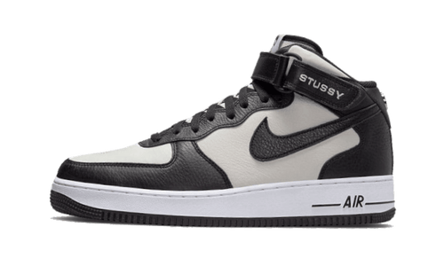 Nike Air Force 1 Mid Stussy Grey Black - DJ7840-002