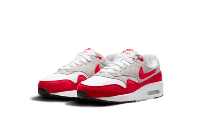 Nike Air Max 1 White University Red (enfant) - 555766-146