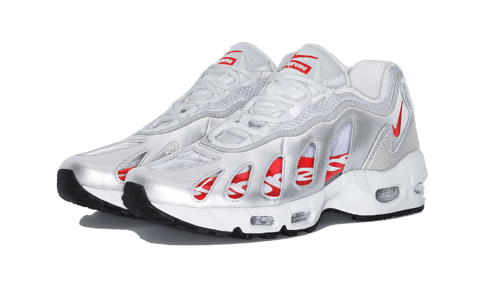 Nike Air Max 96 Metallic Silver Supreme - CV7652-001