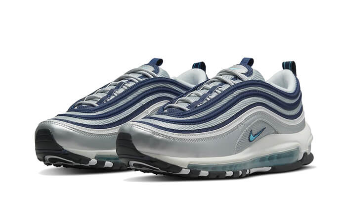 Nike Air Max 97 Metallic Silver Blue - DM0028-001