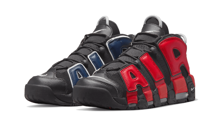 Nike Air More Uptempo Alternates Split Navy Red - DJ4400-001