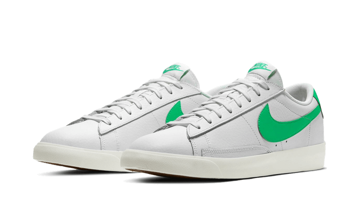 Nike Blazer Low Leather Green Spark - CI6377-105