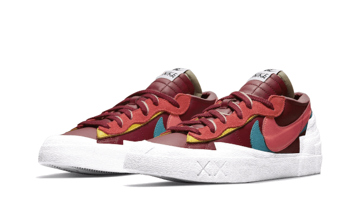 Nike Blazer Low Sacai Kaws Team Red - DM7901-600