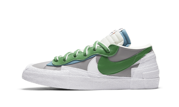 Nike Blazer Low Sacai Medium Grey Classic Green - DD1877-001