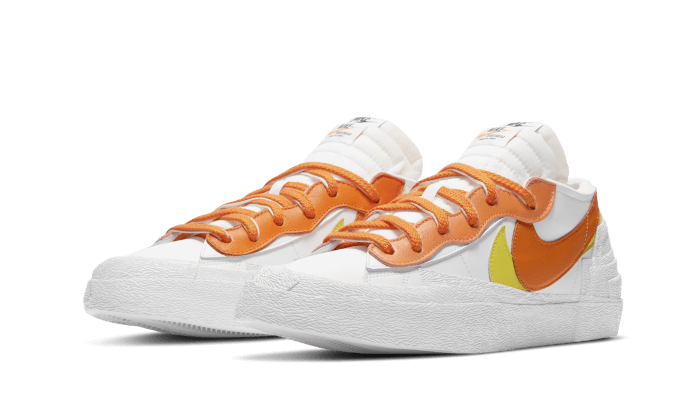 Nike Blazer Low Sacai White Magma Orange - DD1877-100