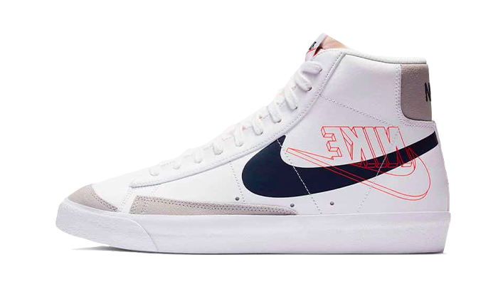 Nike Blazer Mid '77 Reverse Logo White - DA4651-100