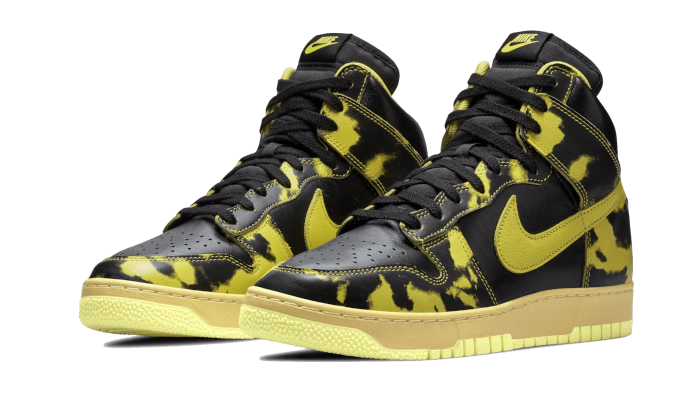 Nike Dunk High 1985 Acid Wash Yellow - DD9404-001