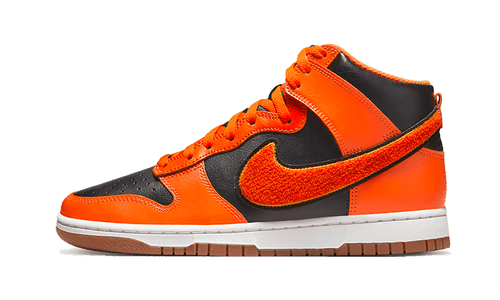 Nike Dunk High University Chenille Swoosh Safty Orange - DR8805-002