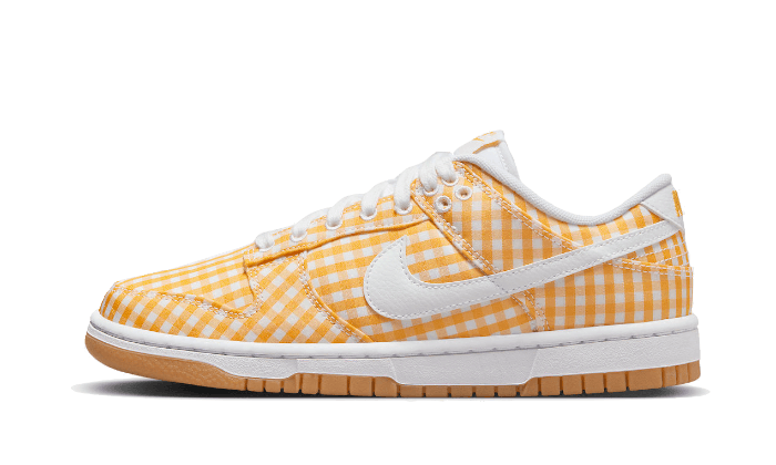 Nike Dunk Low Yellow Gingham - DZ2777-700