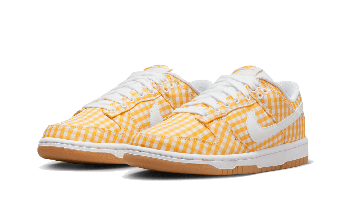 Nike Dunk Low Yellow Gingham - DZ2777-700