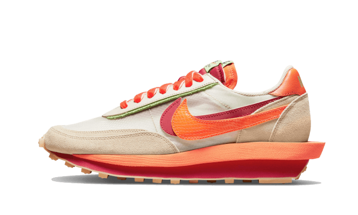 Nike LD Waffle Sacai Clot Net Orange Blaze - DH1347-100