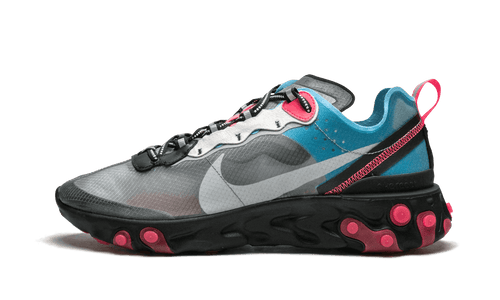 Nike React Element 87 Blue Chill Solar Red - AQ1090-006