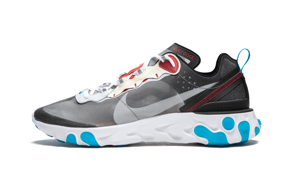 Nike React Element 87 Dark Grey Photo Blue - AQ1090-003