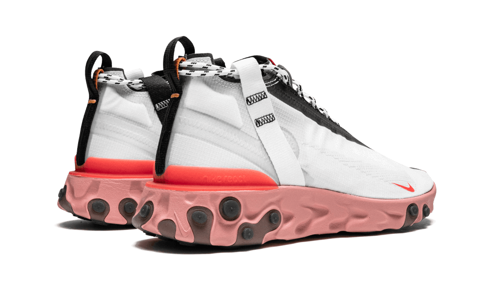 Nike React Runner Mid WR ISPA White Light Crimson - AT3143-100