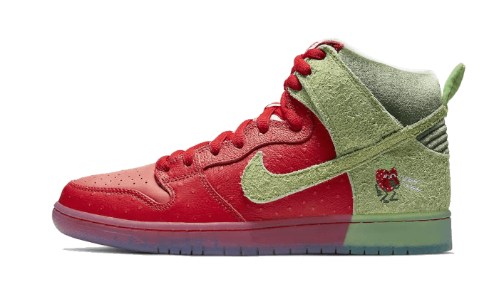 Nike SB Dunk High Pro QS Strawberry Cough - CW7093-600