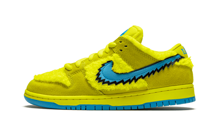 Nike SB Dunk Low Grateful Dead Bears Yellow - CJ5378-700