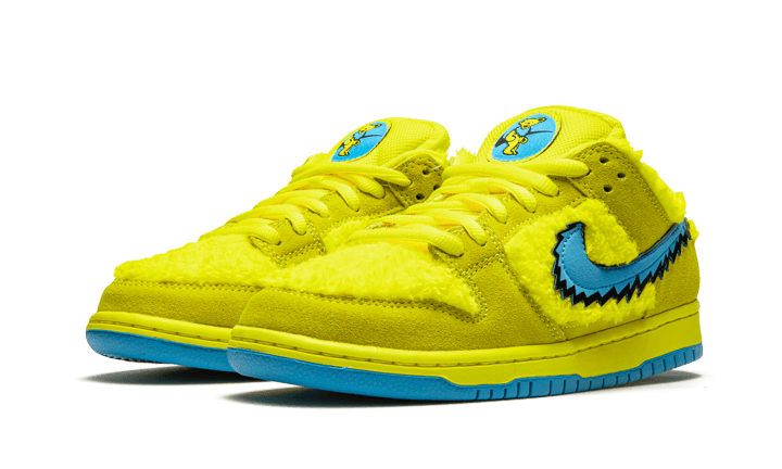 Nike SB Dunk Low Grateful Dead Bears Yellow - CJ5378-700