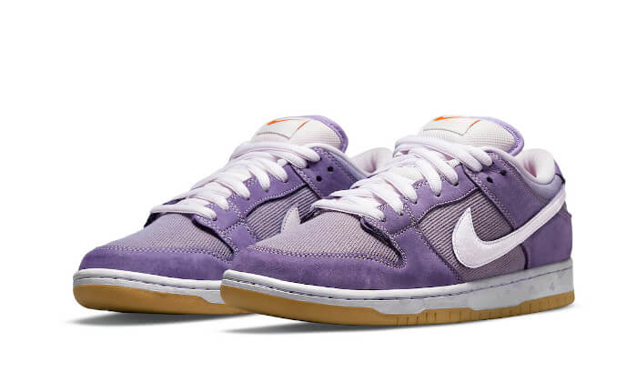 Nike SB Dunk Low Pro ISO Orange Label Unbleached Pack Lilac - DA9658-500