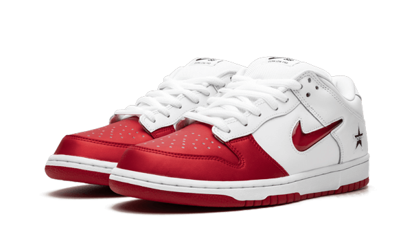 Nike SB Dunk Low Supreme Jewel Swoosh Red - CK3480-600