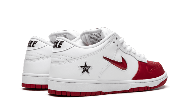 Nike SB Dunk Low Supreme Jewel Swoosh Red - CK3480-600