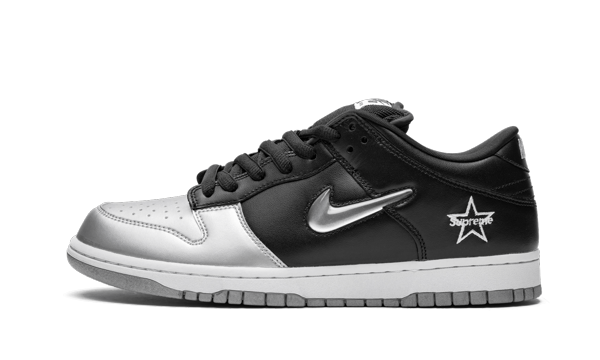 Nike SB Dunk Low Supreme Jewel Swoosh Silver - CK3480-001