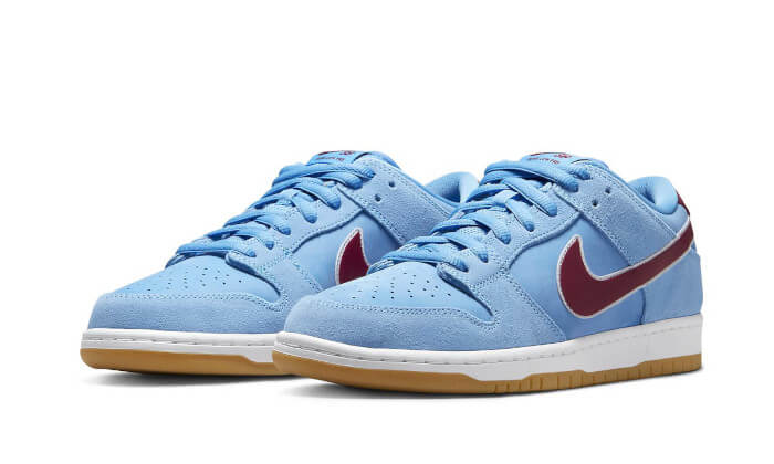 Nike SB Dunk Low Valour Blue Team Maroon - DQ4040-400