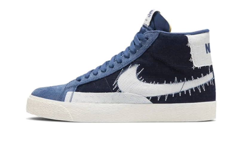 Nike SB Zoom Blazer Mid Sashiko Mystic Navy - CT0715-400